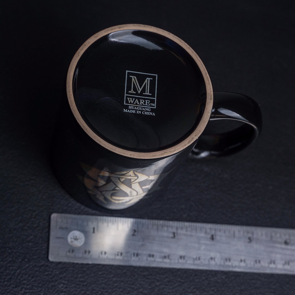 Buffy the Vampire Slayer Mug Vintage Metallic BTVS Logo Variation - Picture 3 of 9